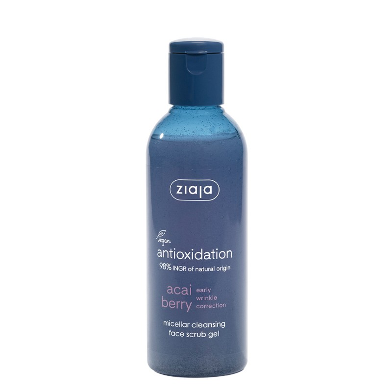 ACAI Gel micelar facial antioxidante limpiador y exfoliante - ZIAJA