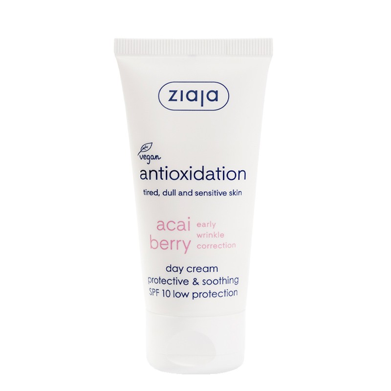 ACAI Crema facial de día antioxidante SPF 10 - ZIAJA