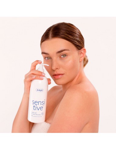 Comprar Ziaja - Sensitive - Gel limpiador rostro y cuerpo para