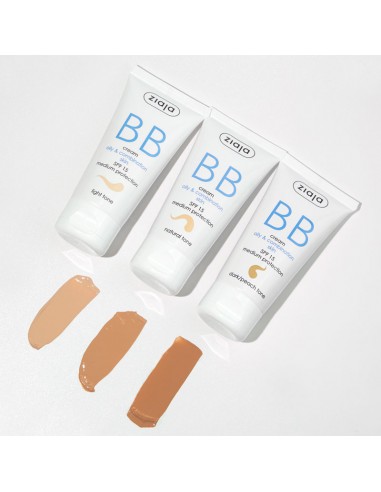 BB cream para piel grasa y mixta SPF...