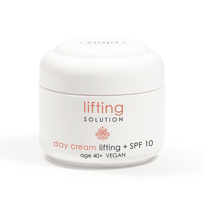 LIFTING SOLUTION Crema facial de día efecto lifting con SPF 10 - ZIAJA