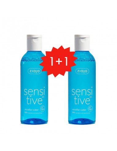 Set SENSITIVE Agua micelar 1+1 ¡Gratis!