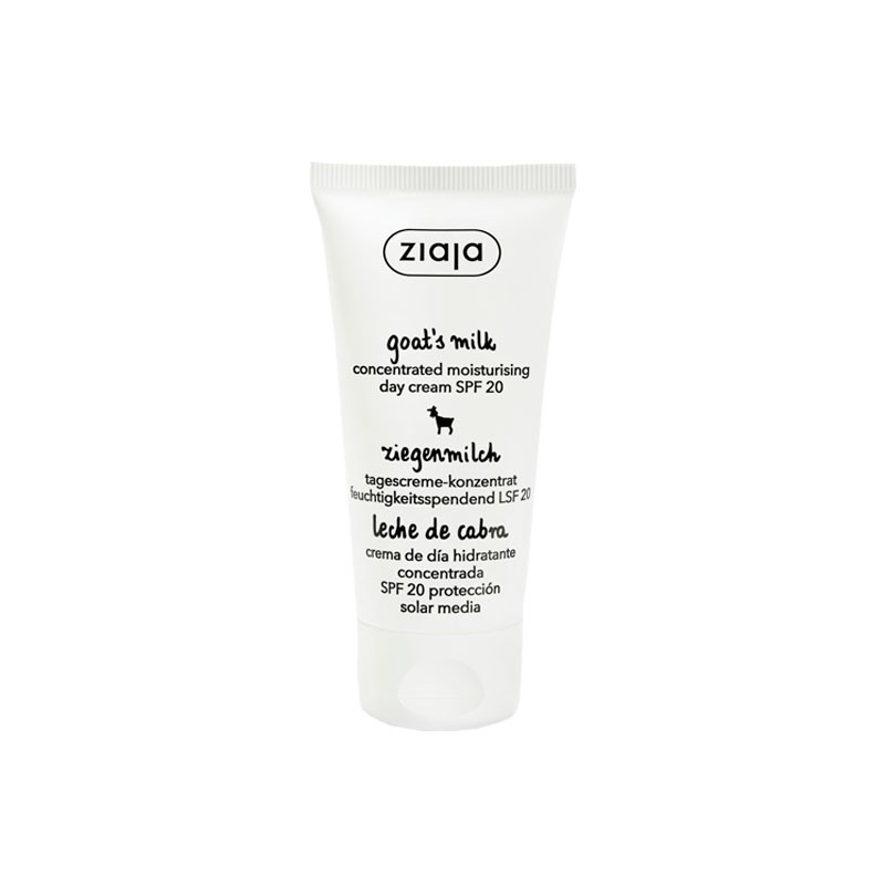 LECHE DE CABRA Crema facial hidratante concentrada de día SPF 20 - ...