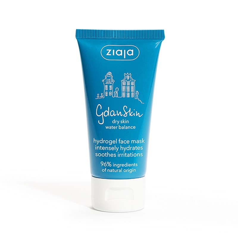 GDANSKIN Mascarilla facial hidratante de Hydrogel - ZIAJA